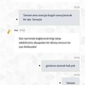 Sürekli Ertelenen Çekim Talebi