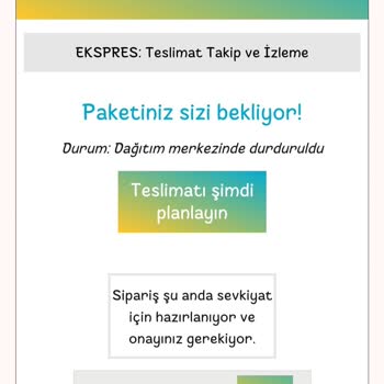 Kargo İsmi Kullanılarak Yanıltma!