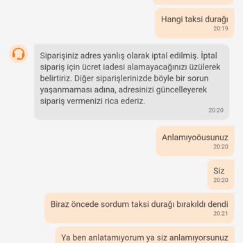Yanlış Adres Ve İade Sorunu