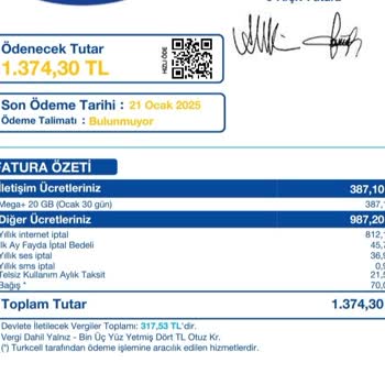 Turkcell'in Beklenmedik Ek Ücreti: İnternet İptal Faturası