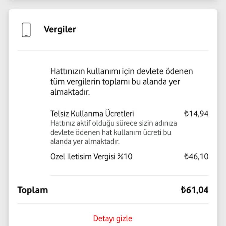 Vodafone'dan Haksız Vergi Kesintisi Ve Yetersiz Müşteri Hizmetleri