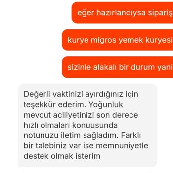 Migros Yemek'te Teslimat Krizi: Yanıltıcı Müşteri Hizmetleri