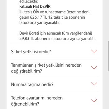 Vodafone Hat Devri Sürecinde Karşılaşılan Engeller Ve Çelişkili Bilgiler