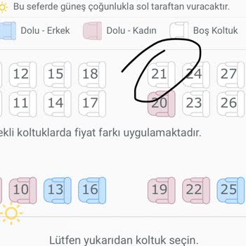 Yanlış Koltuk Ve Kırık Koltukla Yolculuk Çilesi