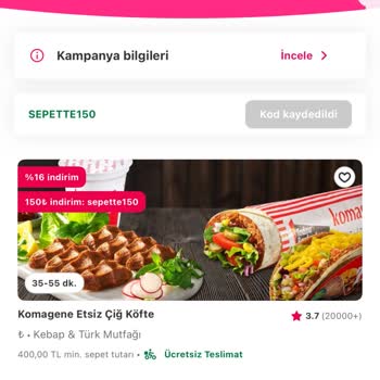 Yemeksepeti Üzerinden Verilen Siparişte Gecikme Ve İlgisizlik