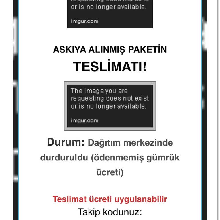 PTT Kargo Adı Altında Mağduriyet