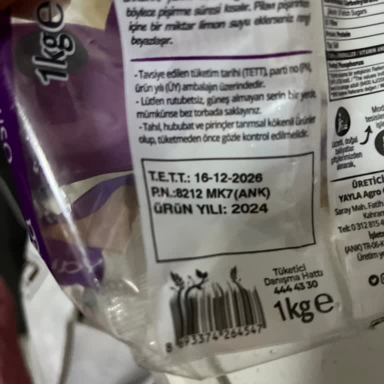 Yayla Pirinci Kalite Sorunu: Annemin Çöpe Attığı Ürün