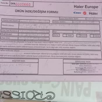 Bozuk Bulaşık Makinesi Ve İlgisiz Müşteri Hizmetleri