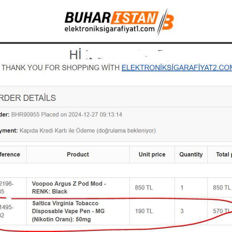 Saltica Vape Pen Sorunu Ve İletişim Eksikliği