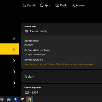 Exxen Üyelik İptali Sonrası Habersiz Ücret Tahsili
