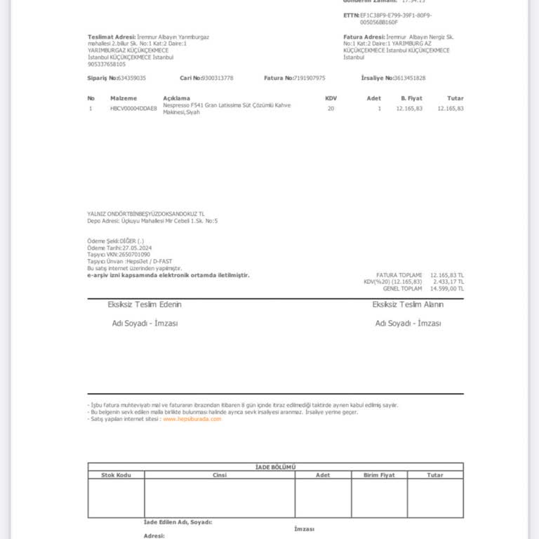 Hediye Kapsül Kampanyası Mağduriyeti