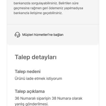 Yanlış Numara Ve Geciken Teslimat Sorunu