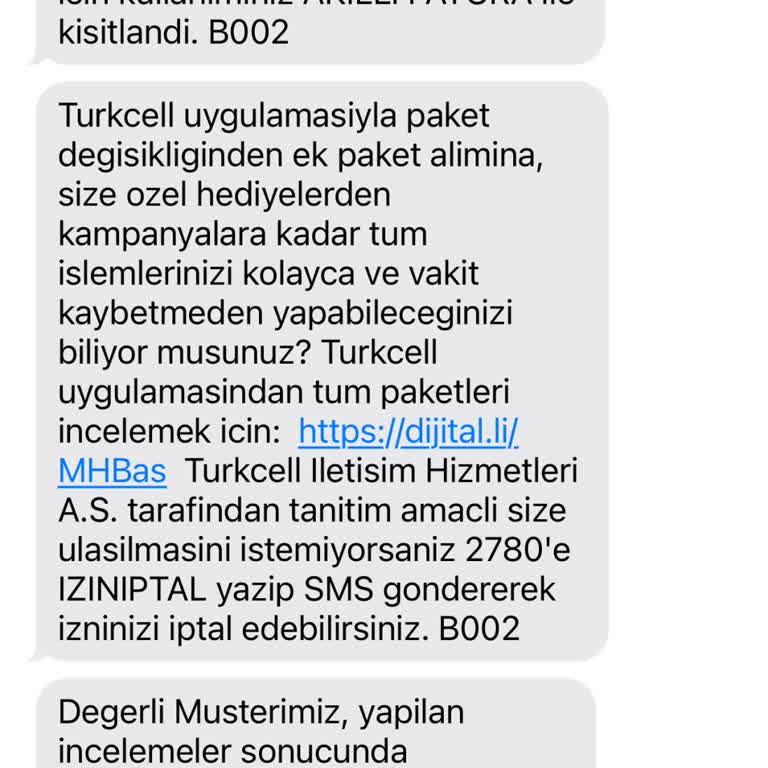 Turkcell İnternet Paketlerinin Hızla Tükenmesi Sorunu