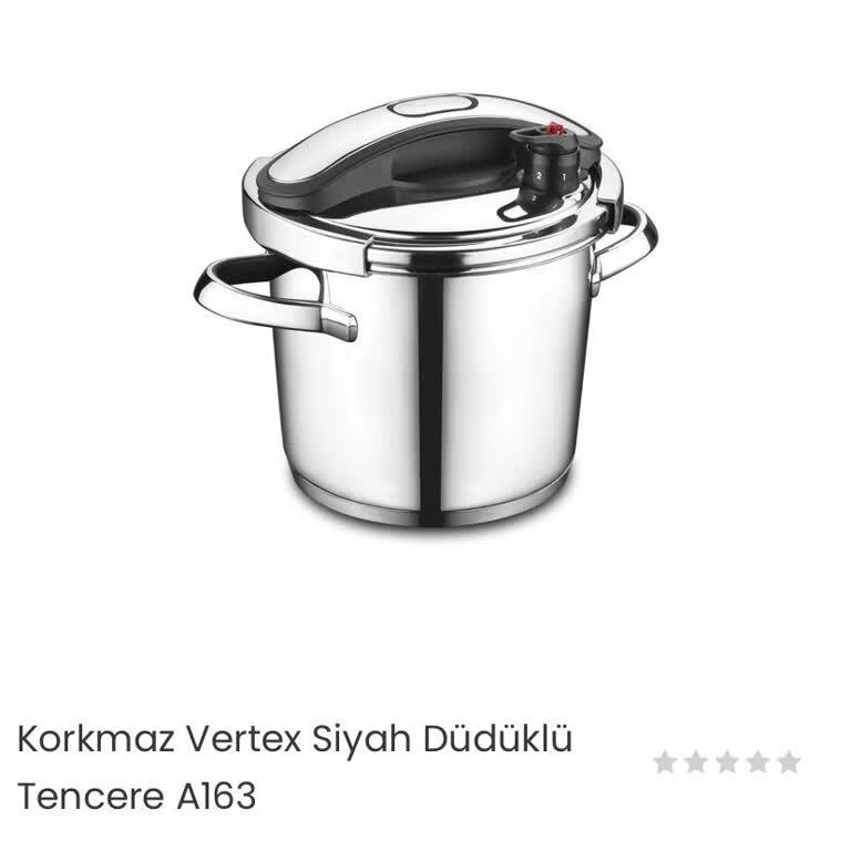 Korkmaz Vertex Düdüklü Tencere Buhar Sorunu