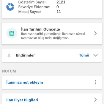 İlan Tarihi Güncellenmedi