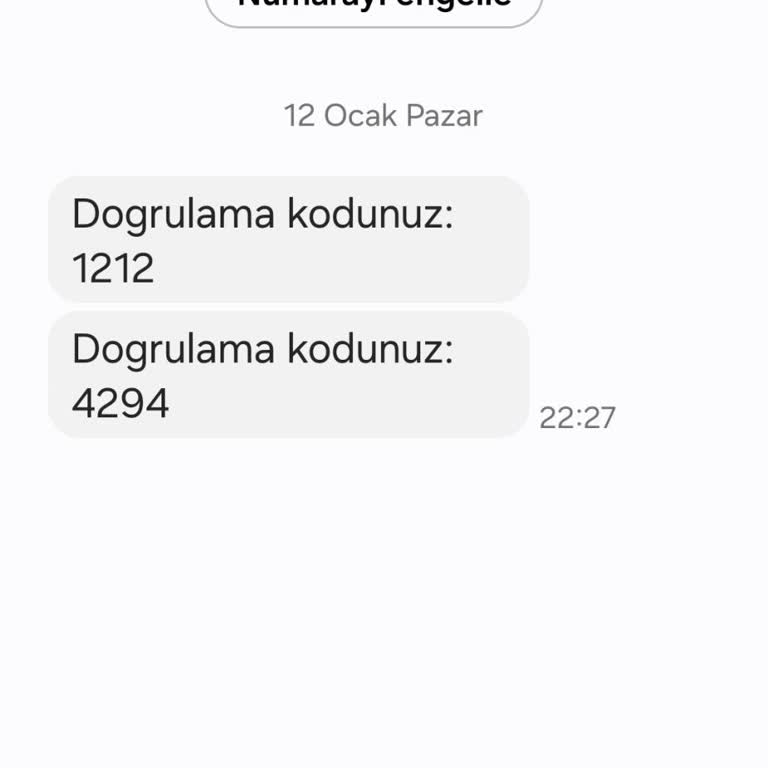 İzinsiz Gönderilen Aktivasyon Kodları