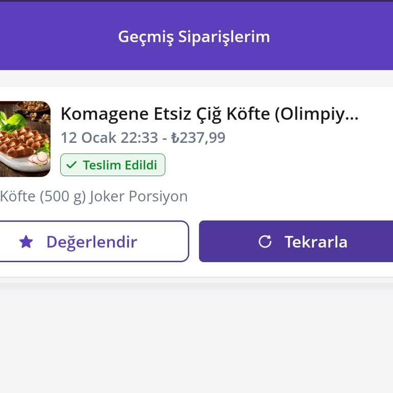 Getir Uygulamasında Teslimat Sorunları