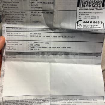 THY Rötar Mağduriyeti: Destek Bekliyoruz