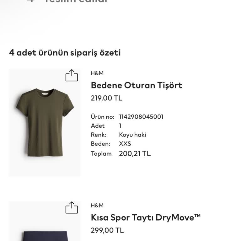 H&M Tişört Yıkama Sonrası Renk Atma Ve Kalite Sorunu