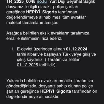 Yurt Dışı Sağlık Sigortası Mağduriyeti