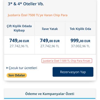 Tatil Sepeti'nde Fiyat Farkı Mağduriyeti