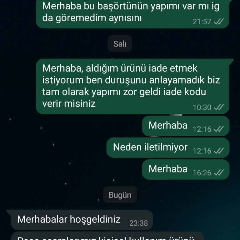 Hatalı Dikiş Ve Yetersiz Müşteri Hizmeti