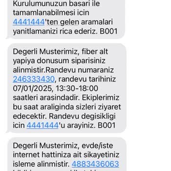 Türk Telekom'un Sürekli Geciken Hizmetleri Ve İletişim Sorunları