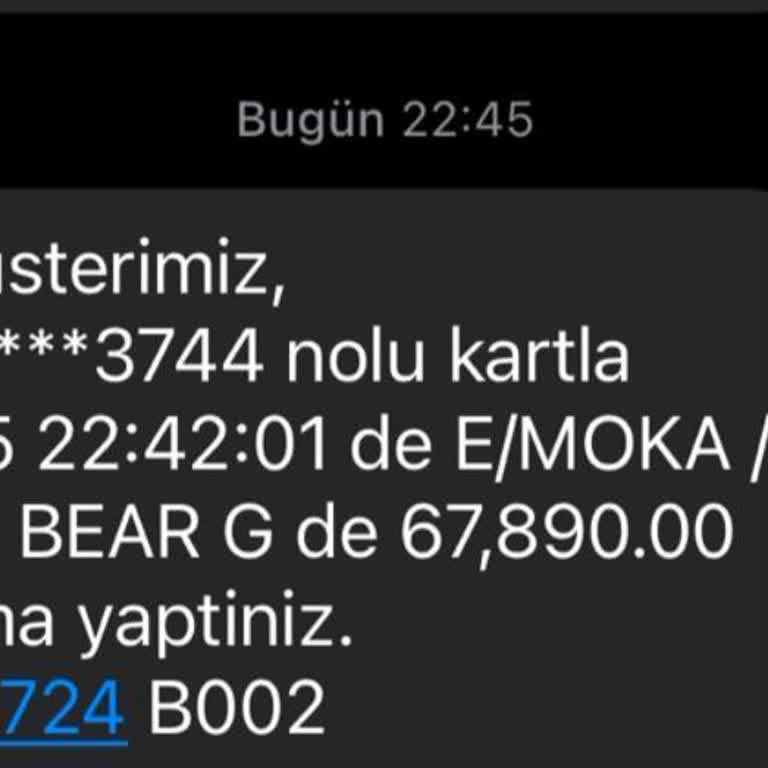 Yetkisiz Harcama Bildirimi Ve Güvenlik Endişesi