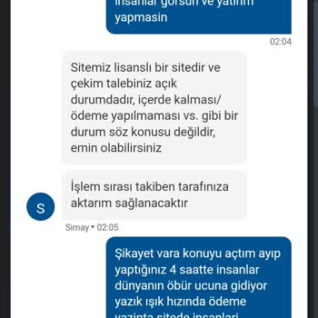Ödeme Gecikmesi Ve İlgisiz Canlı Destek