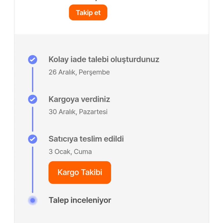 Hepsiburada'dan İade Sürecinde Yaşanan Sorun