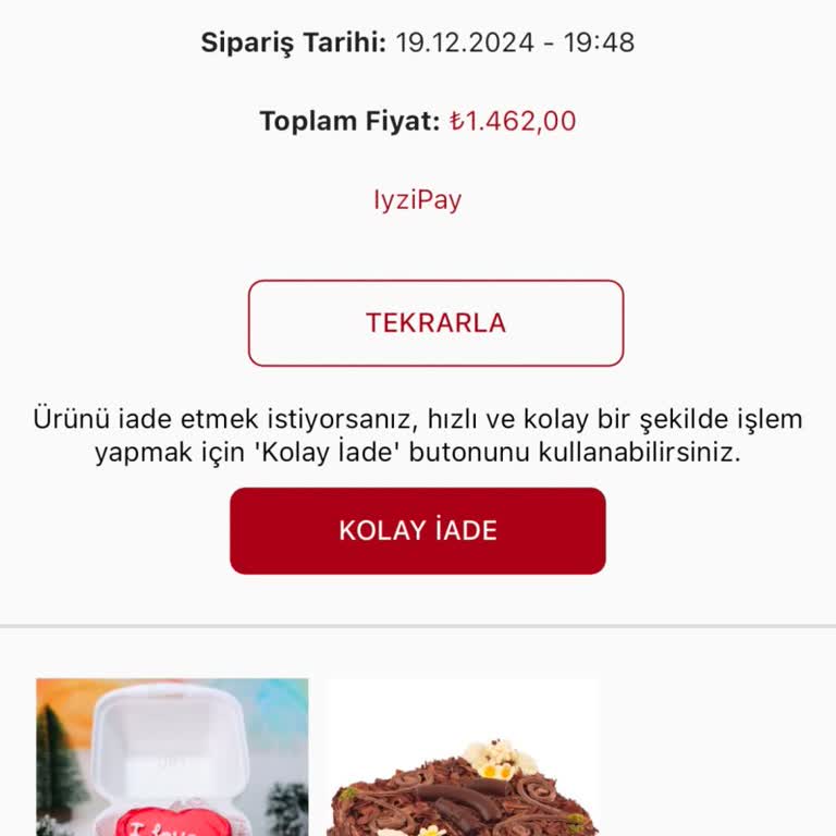 Liva Shop'ta İade Sürecinde Hayal Kırıklığı