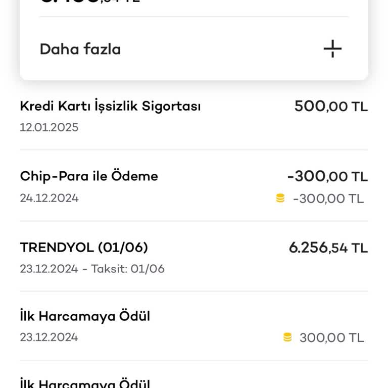 Yetkisiz Kredi Kartı Sigortası İşlemi