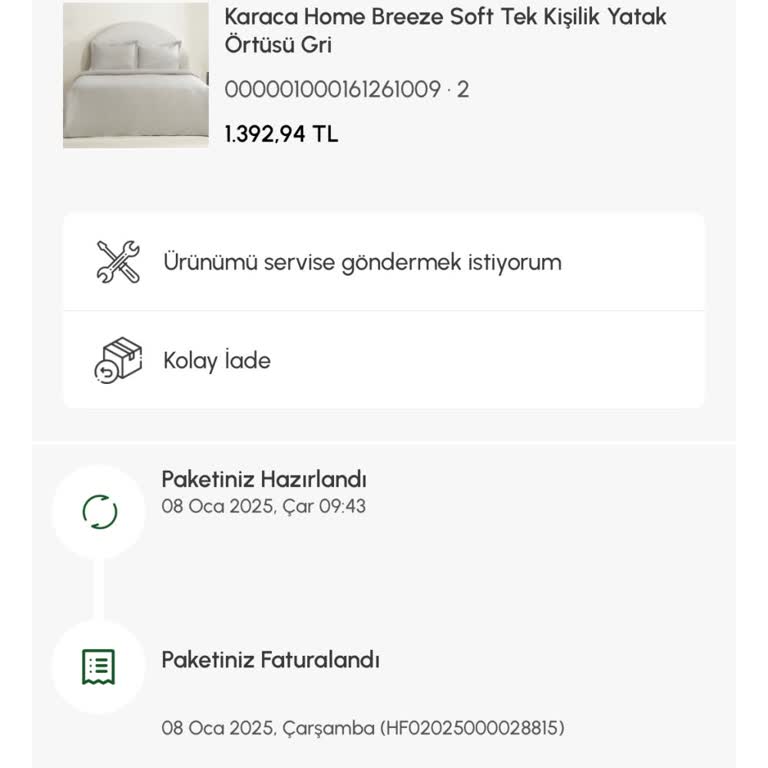 Kargoya Verilmeyen Ürün Ve Para İadesi Sorunu