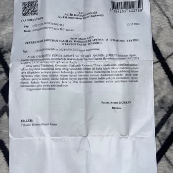 Avek Otomotiv'den İletişimsizlik Ve Mağduriyet