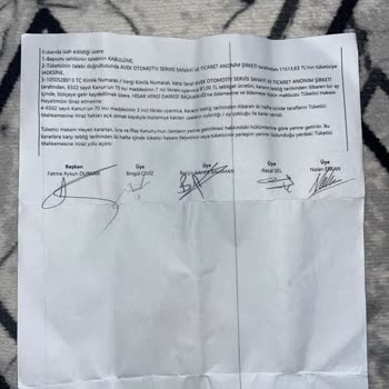 Avek Otomotiv'den İletişimsizlik Ve Mağduriyet