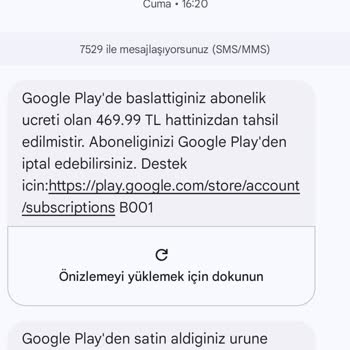 Yanlış Tuşla Kesilen Ücretin İadesi