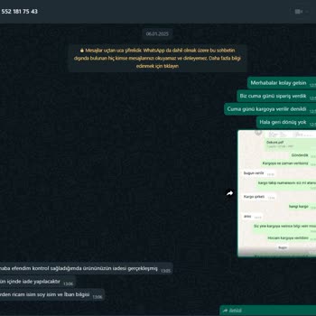 İade Talebi Sonrası Sessizlik