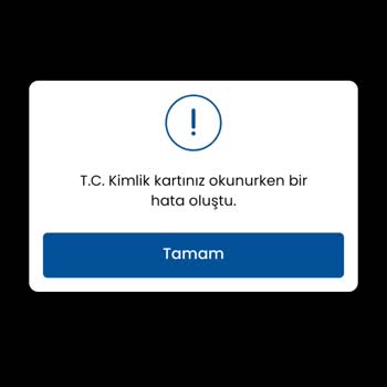 Kimlik Taraması Hatası Ve Çözüm Beklentisi