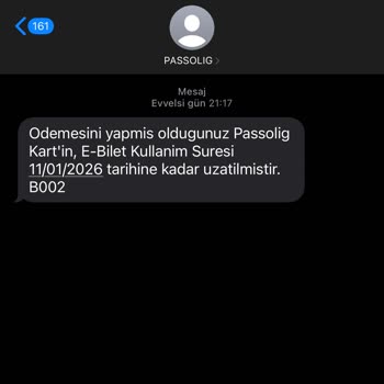 E-bilet Süresi Uzatma Hatası Mağduriyeti