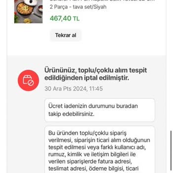 Çeyiz Seti Siparişinde Kur Farkı Ve İptal Mağduriyeti