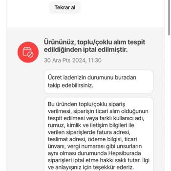 Çeyiz Seti Siparişinde Kur Farkı Ve İptal Mağduriyeti