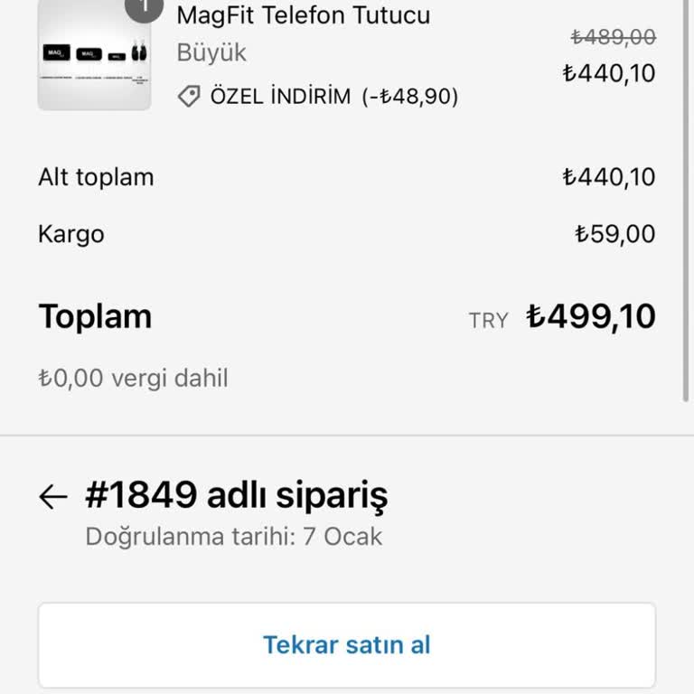 Sipariş Sonrası İletişimsizlik Ve Gecikme