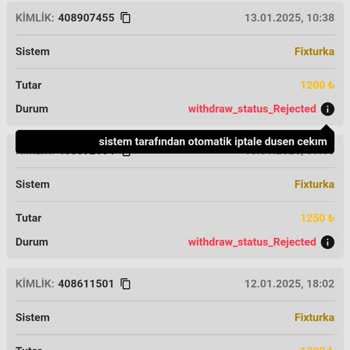 Milyoner Bahis Sitesinde Çekim İşlemleri Karmaşası