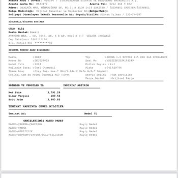 İptal Edilen Poliçe İadesi Gecikmesi