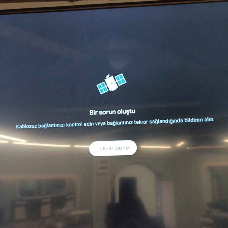 Onvo Smart TV'de Sürekli Ağ Bağlantı Sorunu