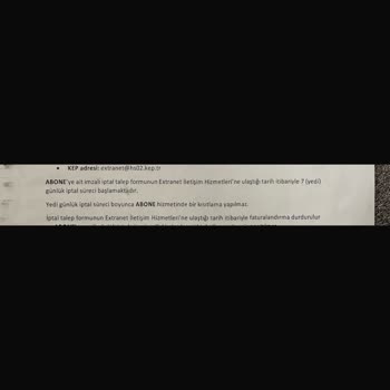 Extranet İptal Sürecinde Yaşanan Sorunlar