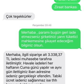 Sipariş Edilen Ayakkabının Teslim Edilmemesi Ve İade Sürecinde Sorunlar