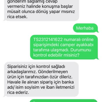 Sipariş Edilen Ayakkabının Teslim Edilmemesi Ve İade Sürecinde Sorunlar