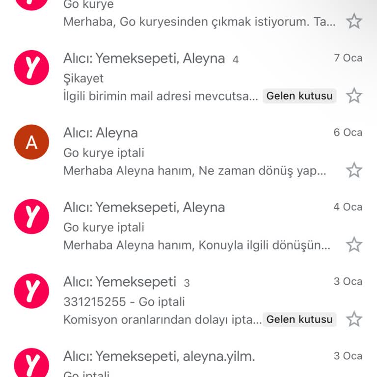 Yemek Sepeti GO Kuryesiyle Geçiş Sürecinde İletişim Sorunu Ve Maddi Kayıp