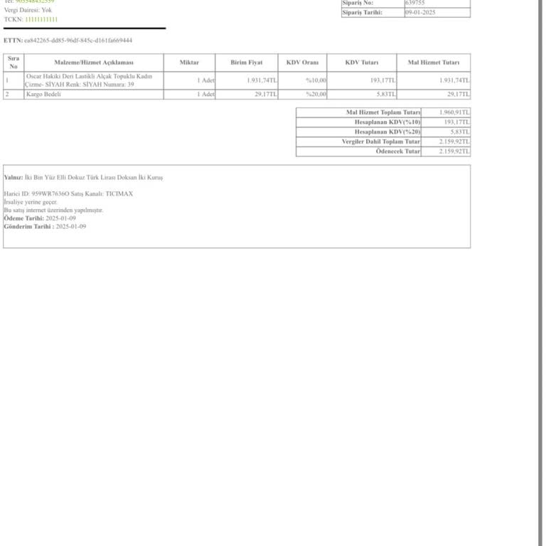 Yanlış Ürün İadesinde Haksızlık